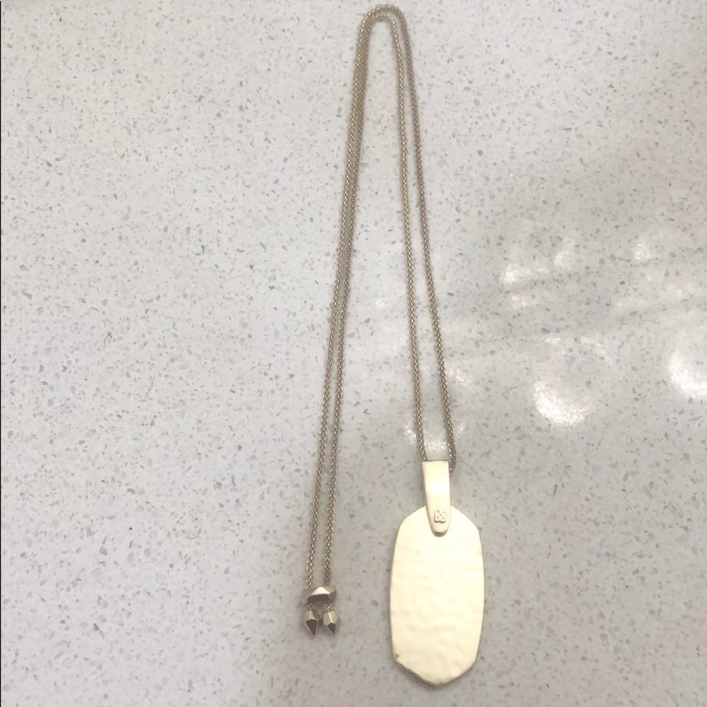 Kendra Scott Inez Long Pendant Necklace in Gold